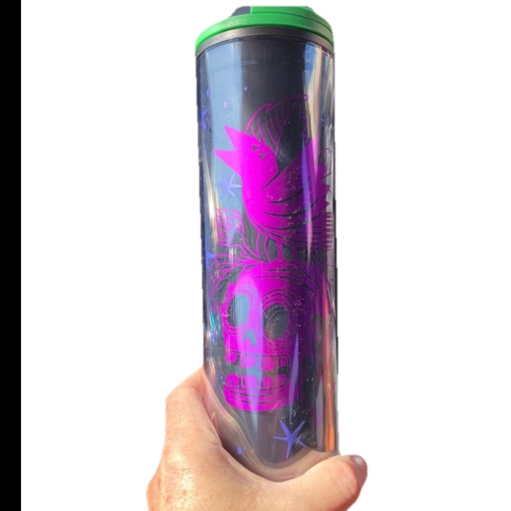 Starbucks 2020 Halloween skull tumbler
